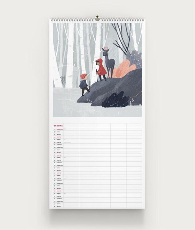 Familienplaner Familienkalender 2026 Martina Hoffmann