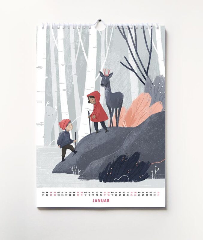 Kinderkalender 2026 von Martina Hoffmann
