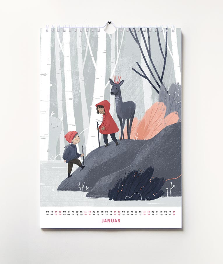 Kinderkalender 2026 von Martina Hoffmann