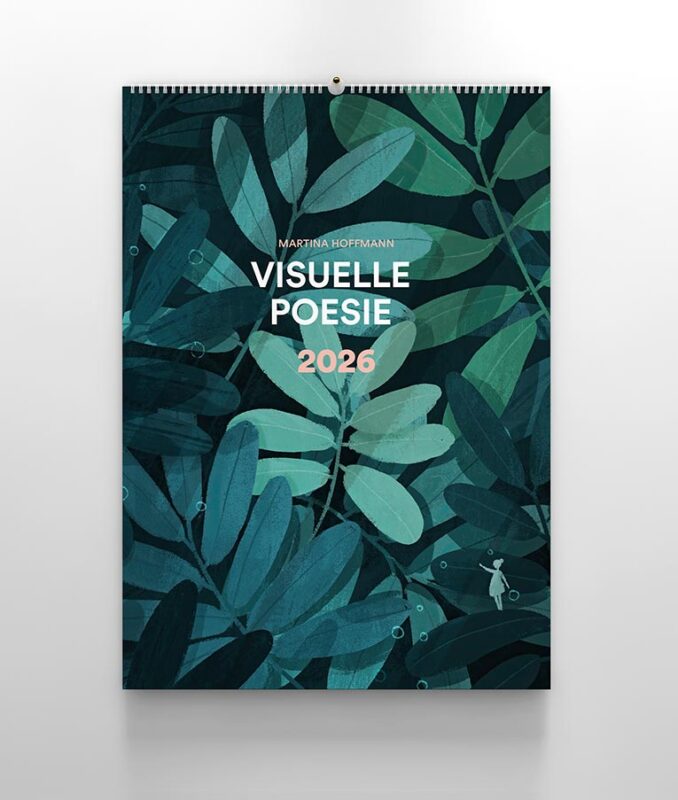Kunstkalender 2026 Visuelle Poesie Martina Hoffmann